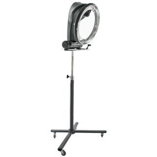 Staande infrazon Gabbiano FL-101S grijs 1300 W voor kleuren, ontkleuren, permanenten en haarverzorging in de salon