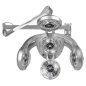 Professionele hangende infrazon Gabbiano GD-505W zilver voor kleur-, verzorgings- en warmtebehandelingen in kapsalons