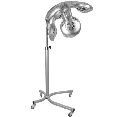 Staande infrazon Gabbiano GL-505S zilver met digitaal display voor kleur-, verzorgings- en stylingbehandelingen