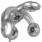 Staande infrazon Gabbiano GL-505S zilver met digitaal display voor kleur-, verzorgings- en stylingbehandelingen Staande infrazon Gabbiano GL-505S zilver met digitaal display voor kleur-, verzorgings- en stylingbehandelingen