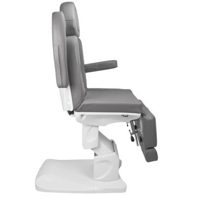 Elektrische pedicurestoel Azzurro 708AS Pedi grijs met 3 motoren voor professionele pedicure en voetbehandelingen