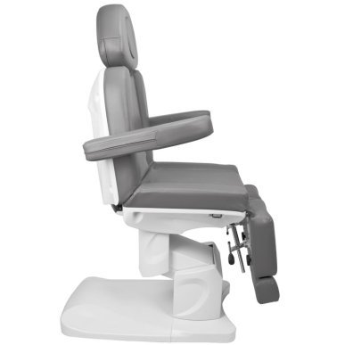 Elektrische pedicurestoel Azzurro 708AS Pedi grijs met 3 motoren voor professionele pedicure en voetbehandelingen