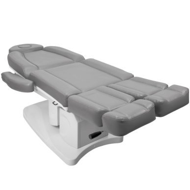 Elektrische pedicurestoel Azzurro 708AS Pedi grijs met 3 motoren voor professionele pedicure en voetbehandelingen