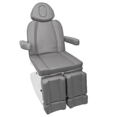 Elektrische pedicurestoel Azzurro 708AS Pedi grijs met 3 motoren voor professionele pedicure en voetbehandelingen