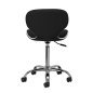 Tabouret cosmétique noir Gabbiano Q-4599