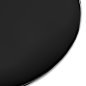 Tabouret cosmétique noir Gabbiano Q-4599