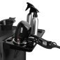 Professionele kappers trolley Gabbiano Deluxe 500 zwart voor salonorganisatie en het opbergen van tools en accessoires Professionele kappers trolley Gabbiano Deluxe 500 zwart voor salonorganisatie en het opbergen van tools en accessoires