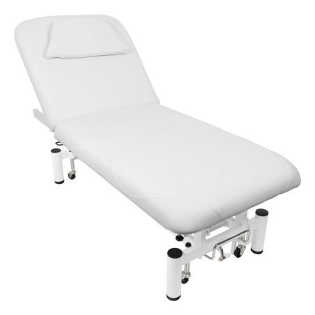 Elektrische massagetafel Azzurro 684 wit met 1 motor voor massage, lichaamsbehandelingen, spa en wellness in de salon