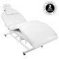 Table de massage électrique blanche Azzurro 693A 1 moteur
