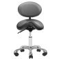 Professionele cosmetische kruk Giovanni 1025 zwart met rugleuning voor manicure, pedicure en ergonomisch salonwerk Professionele cosmetische kruk Giovanni 1025 zwart met rugleuning voor manicure, pedicure en ergonomisch salonwerk