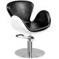 Gabbiano hairdressing chair Amsterdam black and white Gabbiano hairdressing chair Amsterdam black and white