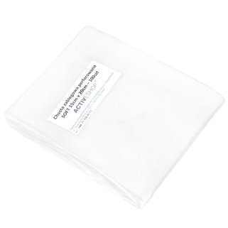 Geperforeerde witte behandeldoeken 15 x 20 cm, 100 stuks voor cosmetische behandelingen en hygiënisch salonwerk