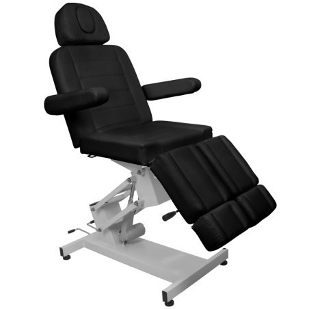 Elektrische pedicurestoel Azzurro 706 Pedi zwart, 1 motor voor professionele pedicure, cosmetiek en spa in salons