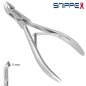 Nagelriemtang B Snippex 10 cm met snijvlak van 4 mm voor nauwkeurige manicure, pedicure en nagelriemverzorging