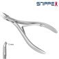 Nagelriemtang Snippex 10 cm met snijvlak van 5 mm voor nauwkeurige manicure, pedicure en professionele nagelriemverzorging