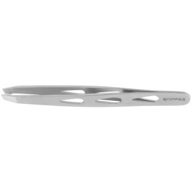 Schuin pincet Snippex 10 cm voor precieze wenkbrauwcorrectie en ontharing in professionele salons en beautypraktijken