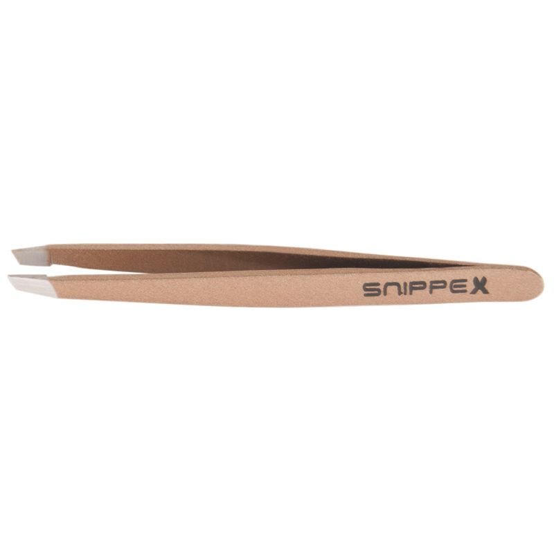 Gedraaid gekleurd pincet Snippex 10 cm voor precieze wenkbrauwcorrectie, ontharing en professioneel salonwerk in salons