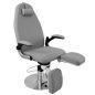 Professionele podologiestoel Azzurro 713A grijs met hydraulische verstelling voor pedicure, podologie en cosmetische salons Professionele podologiestoel Azzurro 713A grijs met hydraulische verstelling voor pedicure, podologie en cosmetische salons