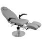 Professionele podologiestoel Azzurro 713A grijs met hydraulische verstelling voor pedicure, podologie en cosmetische salons Professionele podologiestoel Azzurro 713A grijs met hydraulische verstelling voor pedicure, podologie en cosmetische salons