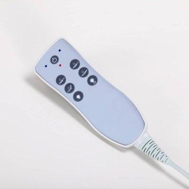 Professionele SPA-behandelbank Azzurro 815B elektrisch verstelbaar in glanzend wit voor cosmetische salons