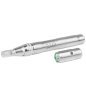 Microneedlingpen SYIS 05 zilver voor professionele huidverbetering, rimpels, littekens en striae, met 12 naalden en 5 standen