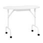 Opvouwbare cosmetische tafel 4031 wit met tas en manicurekussen voor mobiele professionele salonservices 94×72×44 cm Opvouwbare cosmetische tafel 4031 wit met tas en manicurekussen voor mobiele professionele salonservices 94×72×44 cm