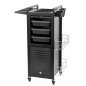 Professionele kappershulp Gabbiano Deluxe 401 met opvouwbare lade en opbergruimte voor de salon, 90 x 50 x 40 cm