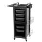 Professionele kappershulp Gabbiano Deluxe 401 met opvouwbare lade en opbergruimte voor de salon, 90 x 50 x 40 cm