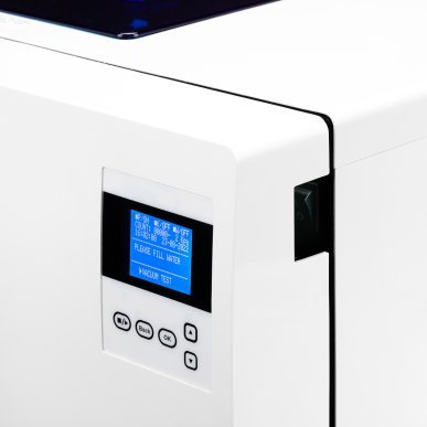 Professionele autoclaaf Lafomed Premium Line LFSS12AA klasse B 12 l met LCD en medische printer voor salons