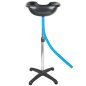 Draagbare kapperswasunit Gabbiano op standaard 128 voor professioneel salongebruik met afvoerslang van 94 cm Draagbare kapperswasunit Gabbiano op standaard 128 voor professioneel salongebruik met afvoerslang van 94 cm