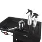 Gabbiano hairdressing trolley 048A black
