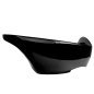 Wasbak voor kapperswasunit Gabbiano zwart voor professioneel salongebruik met ergonomische vorm en eenvoudig onderhoud