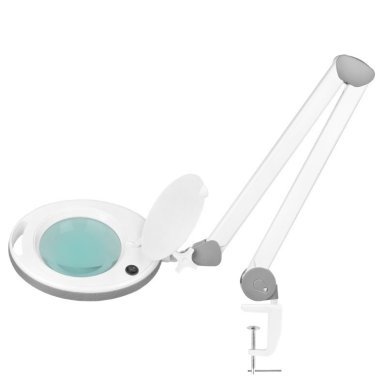 Professionele LED-loeplamp Elegante 6014 60 5D SMD voor tafelblad, manicure, pedicure en salonwerk