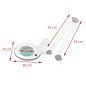 Professionele LED-loeplamp Elegante 6014 60 5D SMD voor tafelblad, manicure, pedicure en salonwerk Professionele LED-loeplamp Elegante 6014 60 5D SMD voor tafelblad, manicure, pedicure en salonwerk