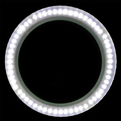 Professionele LED-loeplamp Elegante 6014 60 5D met statief voor salon, manicure, pedicure en permanente make-up