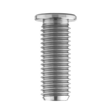 Professionele loeplamphouder Tube Inox van inox staal voor tafelbladmontage tot 12 mm in salon, studio en praktijk