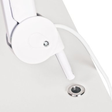Professionele podologie-assistent Y-300 wit met laden en apparatuurplank voor pedicure, salons en behandelkamers