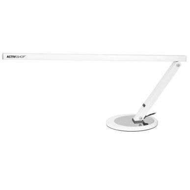 Professionele LED-bureaulamp Slim wit 8,4 W voor manicure en cosmetische werkplekken met helder koel licht in salon