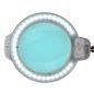 Professionele LED-loeplamp GLOW Moonlight 8013/6 zwart 5D met statief voor beauty, pedicure en tandheelkundig detailwerk