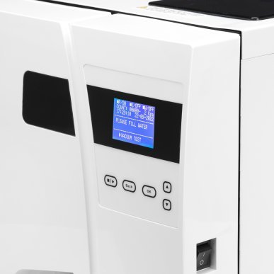 Klasse B autoclaaf Lafomed LFSS18AA 18 liter met LCD, printer en 8 programma’s voor professionele instrumentsterilisatie