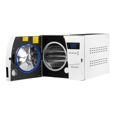 Klasse B autoclaaf Lafomed LFSS18AA 18 liter met LCD, printer en 8 programma’s voor professionele instrumentsterilisatie