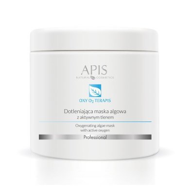 Algenmasker Apis Oxygenating Active Oxygen 250 g voor grauwe, vermoeide huid met hydratatie en frisse uitstraling