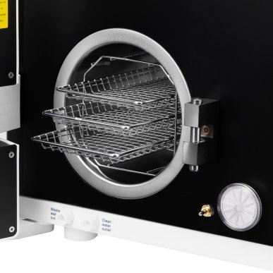 Klasse B-autoclaaf Lafomed LFSS08AA 8 liter met LCD, printer en USB voor professionele instrumentsterilisatie