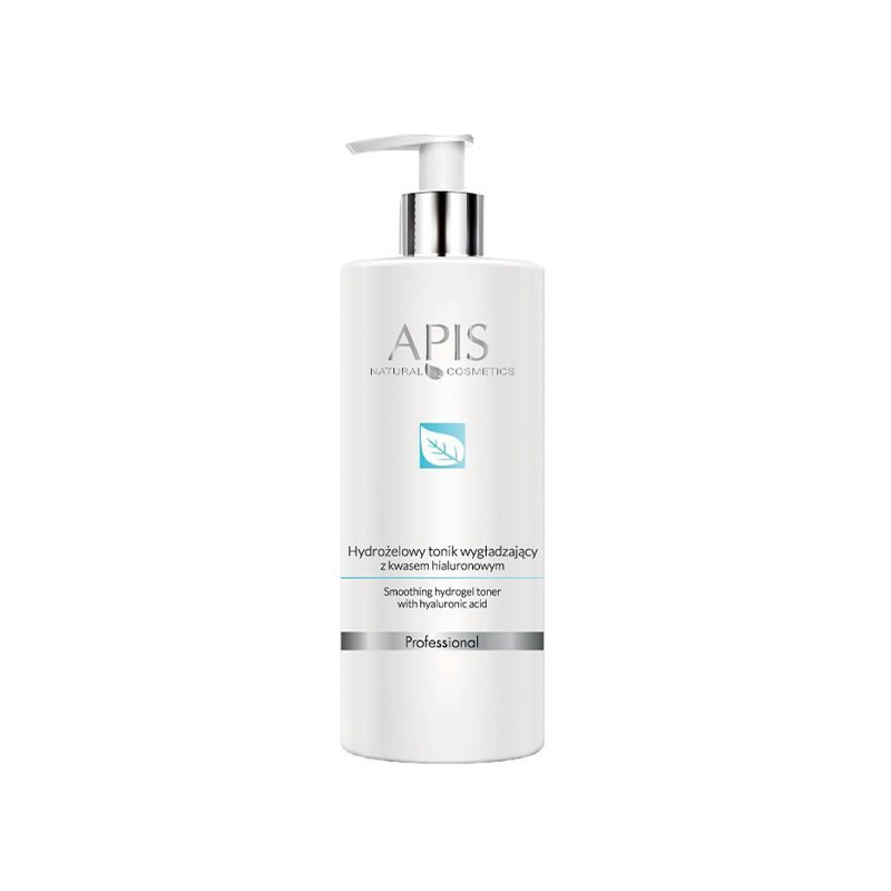 Hydrogel gezichtstonic Apis met hyaluronzuur 500 ml voor hydraterende en gladmakende verzorging na behandelingen Hydrogel gezichtstonic Apis met hyaluronzuur 500 ml voor hydraterende en gladmakende verzorging na behandelingen