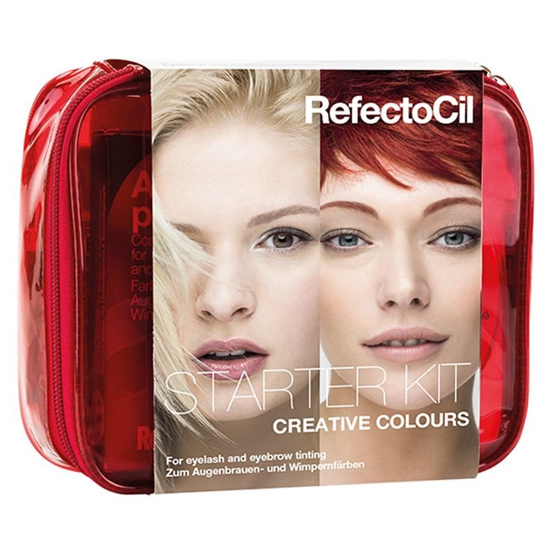 Wenkbrauw- en wimperverf starterkit RefectoCil Creative Colors voor professionele kleurbehandelingen in salon en studio Wenkbrauw- en wimperverf starterkit RefectoCil Creative Colors voor professionele kleurbehandelingen in salon en studio