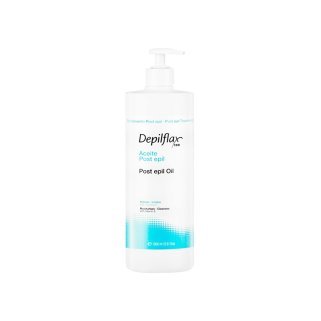 Nabehandelingsolie Depilflax 100 Citrus 1000 ml voor waxresten na ontharing met verzorgende werking in de salon