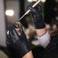 Gants en nitrile Mercator PF Black - AQL 1.5 pour les Traitements de Coiffure Gants en nitrile Mercator PF Black - AQL 1.5 pour les Traitements de Coiffure