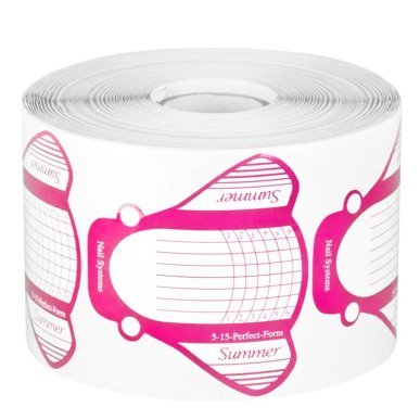 Nagelverlengingssjablonen NF1007 Cicada roze, 500 stuks voor professionele nagelverlenging met gel en acryl in de salon