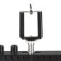LED-ringlamp 18 inch 48 W zwart met statief voor make-up, beauty, tattoo en productfotografie voor salon en studio LED-ringlamp 18 inch 48 W zwart met statief voor make-up, beauty, tattoo en productfotografie voor salon en studio