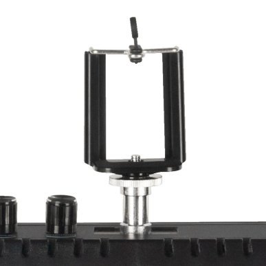 LED-ringlamp 18 inch 48 W zwart met statief voor make-up, beauty, tattoo en productfotografie voor salon en studio
